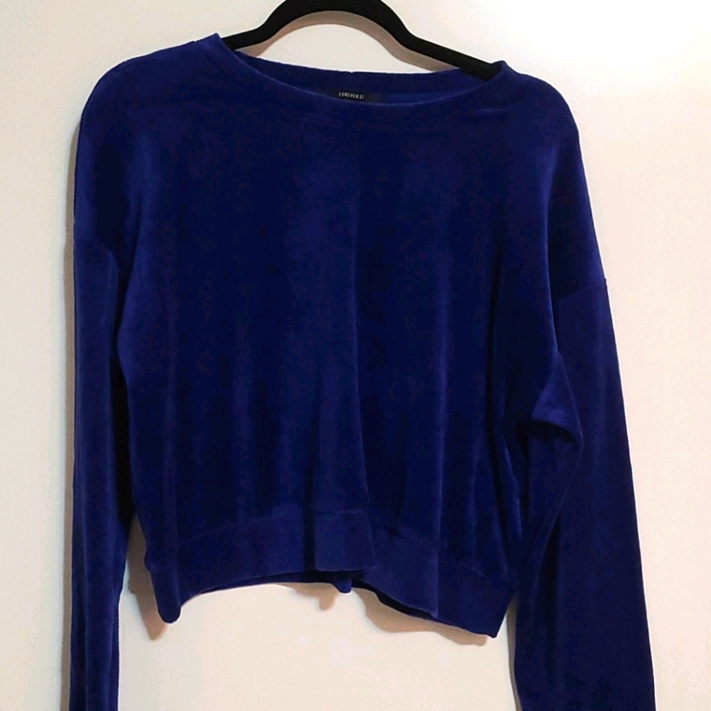 Navy blue sweater from Forever 21